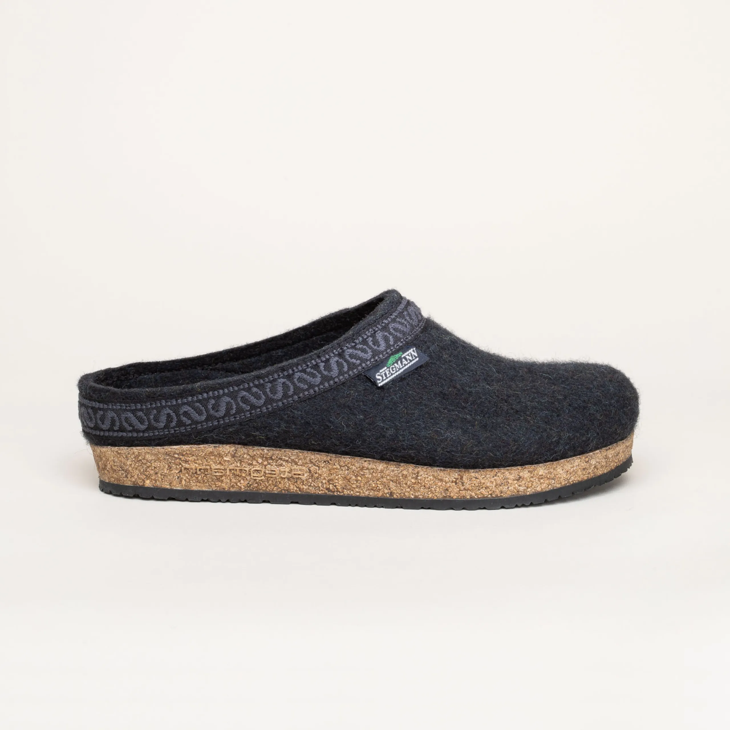 Stegmann 108 Stegmann | Damen Filzclog | Farbe graphite | Clogs in Größe 44