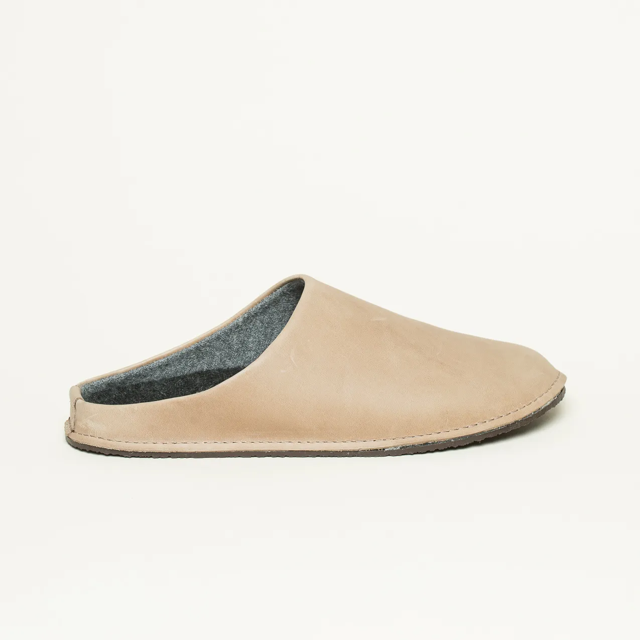 Leather Loafer Leder Hausschuh lama