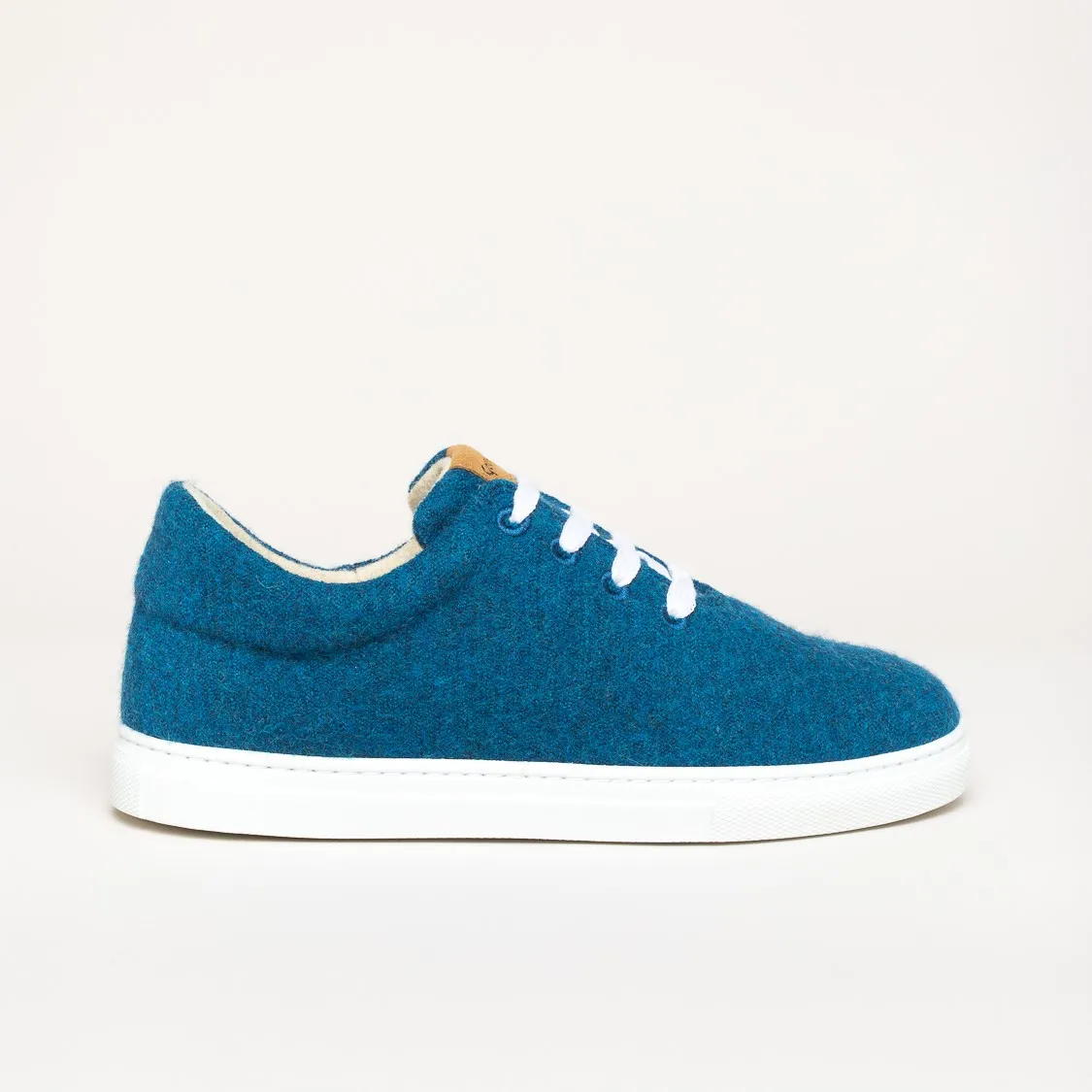 Gottstein 101 Wool Walker | Damen Woll-Sneaker | Farbe petrol | Sneaker in Größe 36