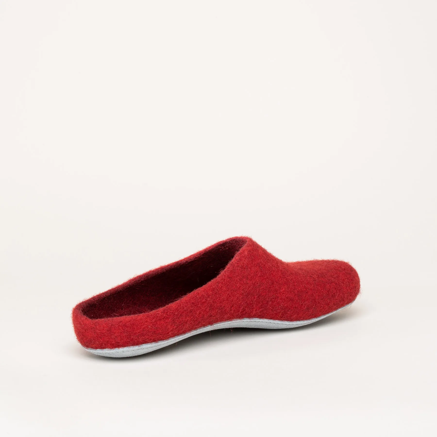 Pantoffel Filz 701 rubin