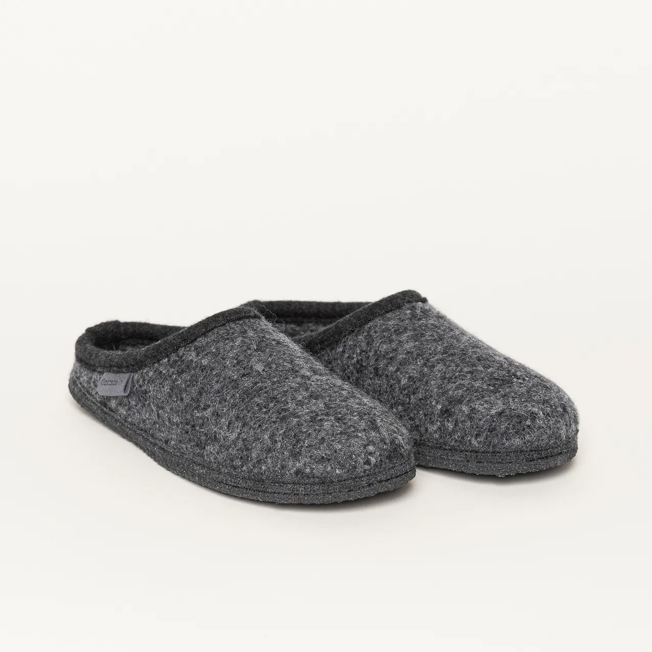 Wool Venture grau Hausschuhe