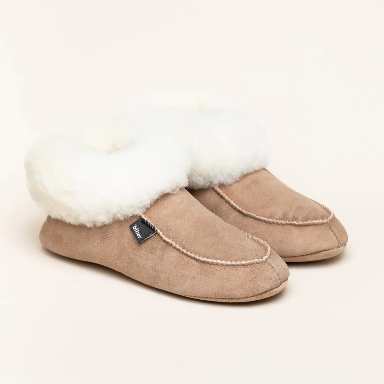 Lammfellhausschuh BK braun