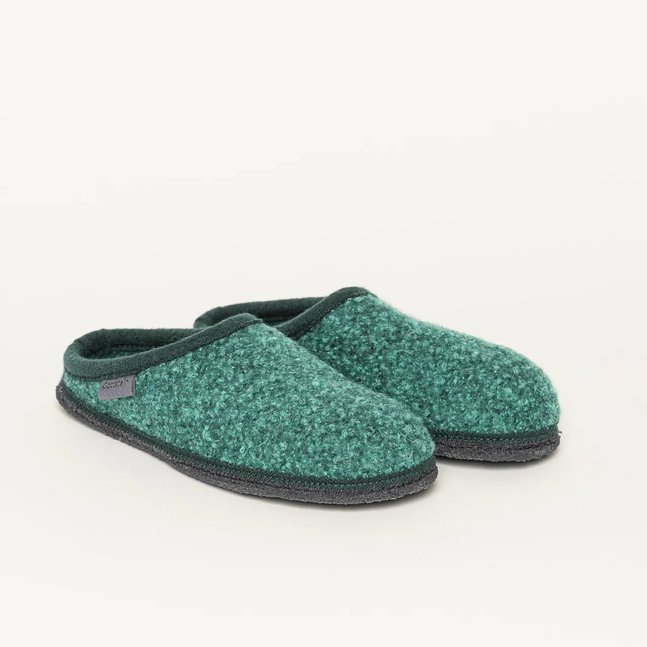 Wool Venture grün Hausschuhe