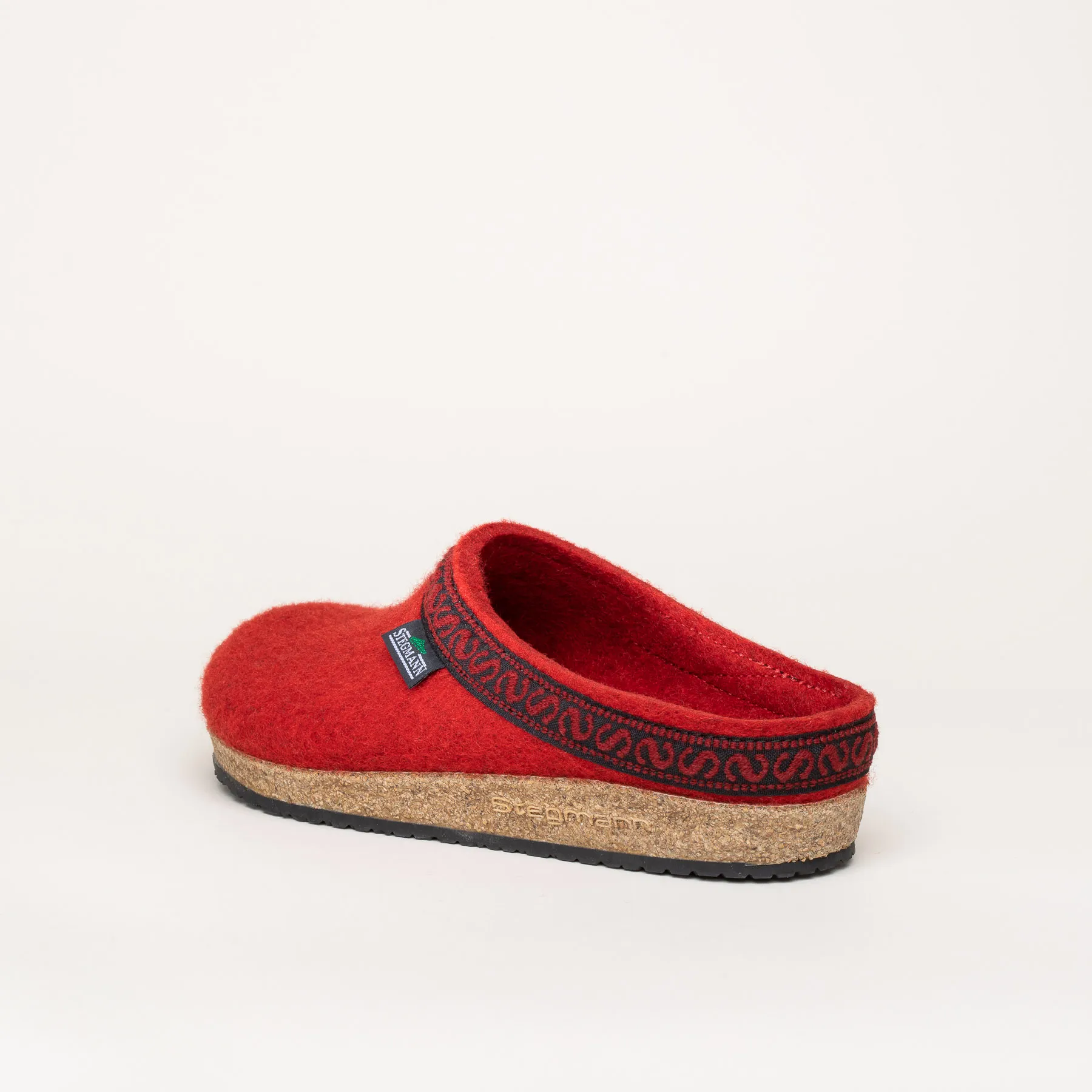 Filzclog Hausschuh 108 Stegmann darkcherry