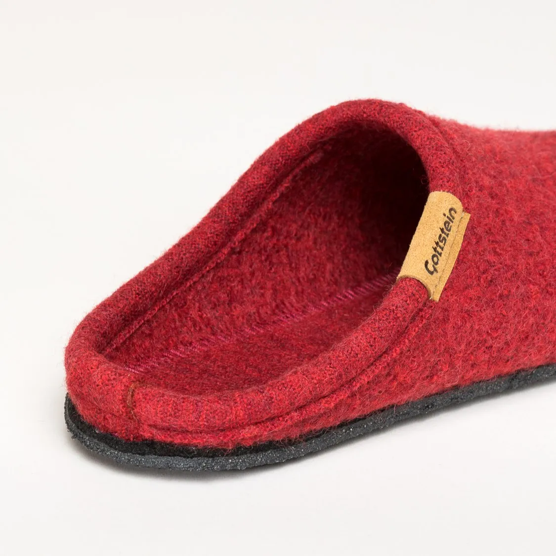 Alpine Light Filz-Hausschuh rot