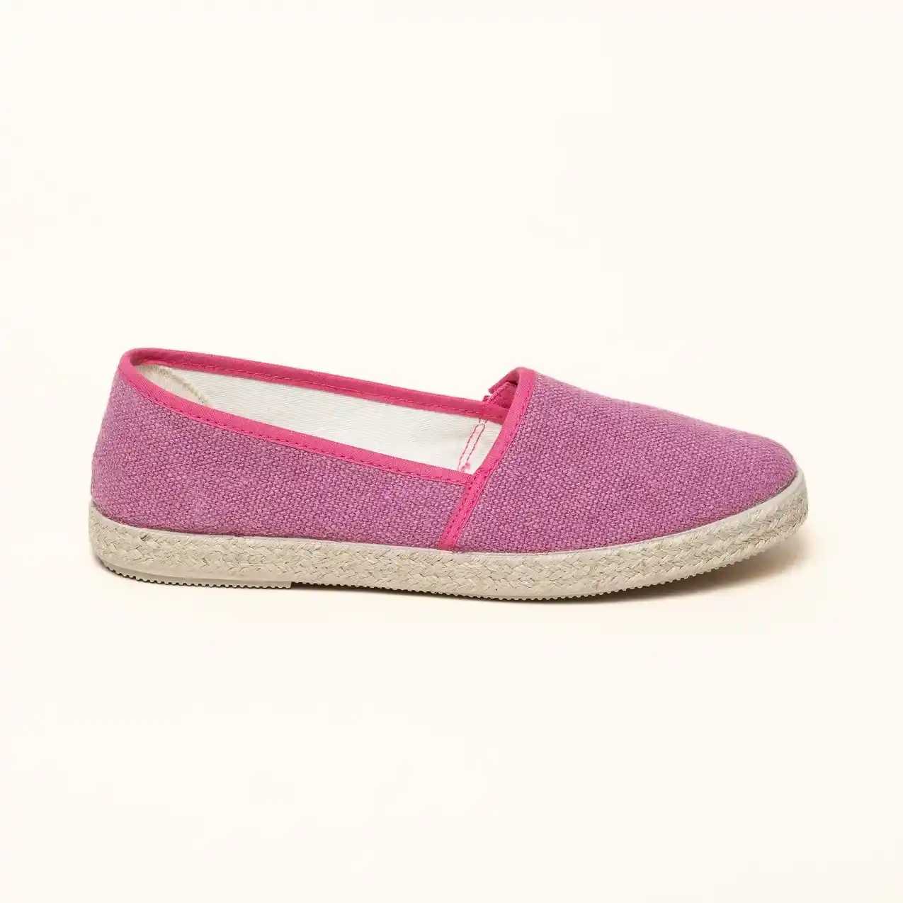 Gottstein Camping Linen uni V Linen-Schuh für Damen & Herren | Größe 42