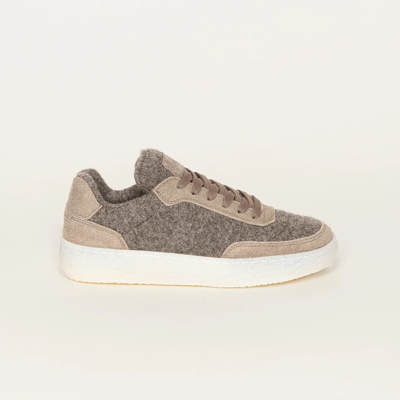 Woll-Sneaker Blaze für Damen & Herren in 4 tollen Farben | Reine Schurwolle | Farbe Braun Größe 41