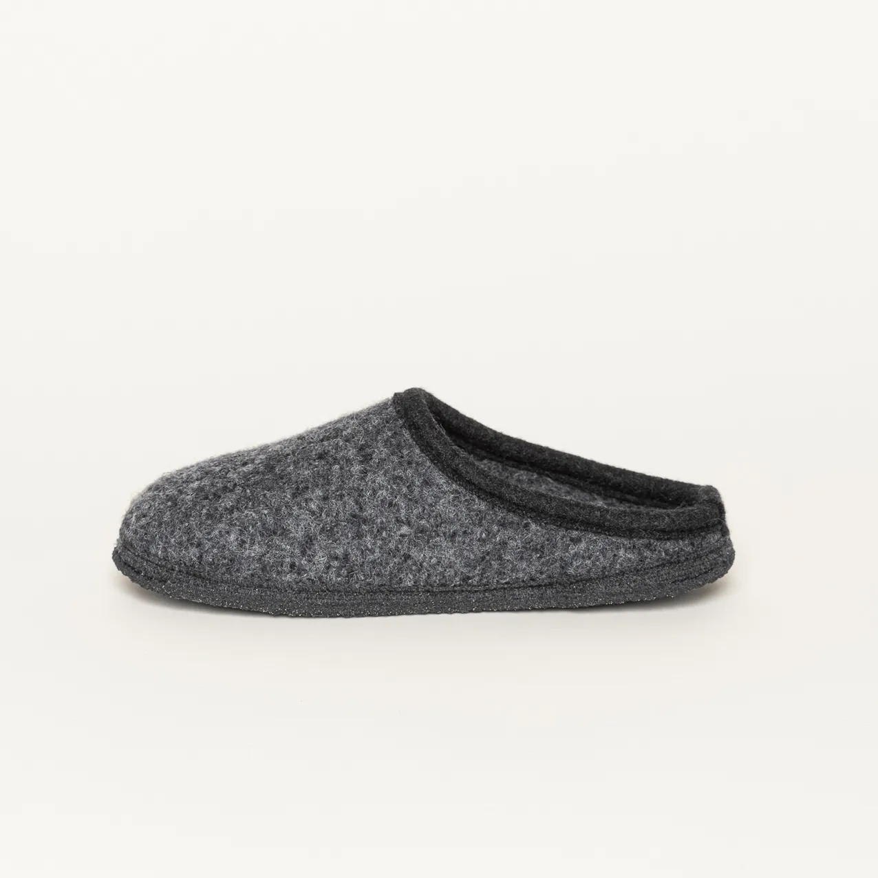 Wool Venture grau Hausschuhe