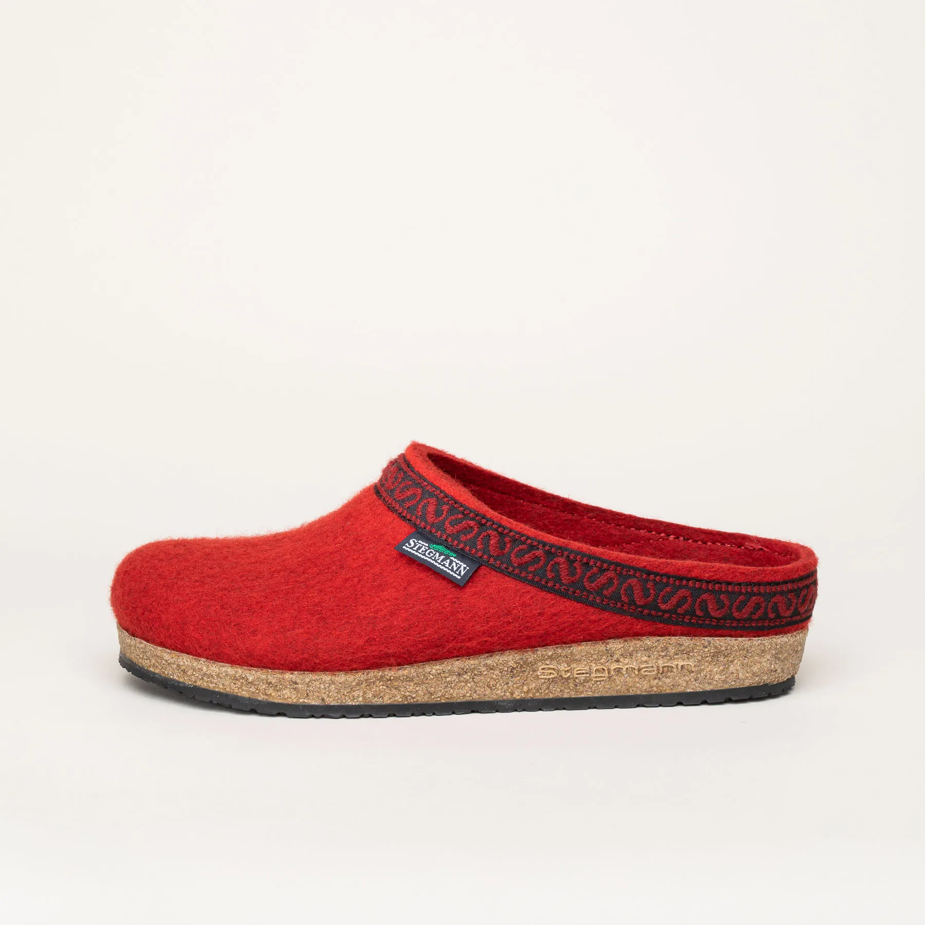 Filzclog Hausschuh 108 Stegmann darkcherry
