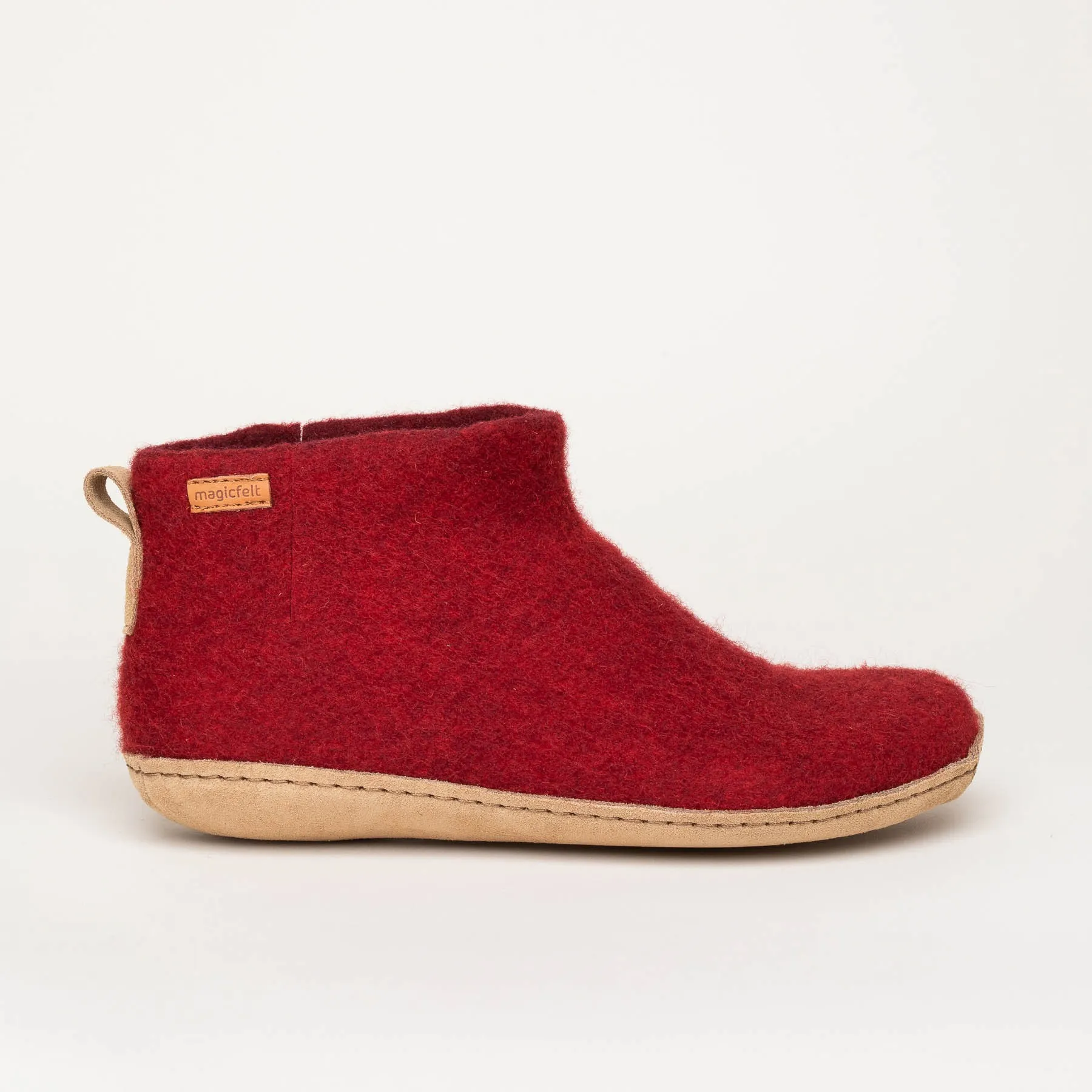 Magicfelt EO 730 Filzstiefel | Damen Filz-Hausschuh | Farbe Vulcano | Pantoffel in Größe 46