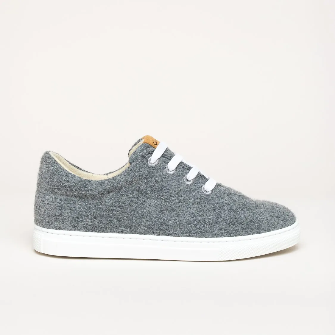 Gottstein 101 Wool Walker | Damen Woll-Sneaker | Farbe grey | Sneaker in Größe 37