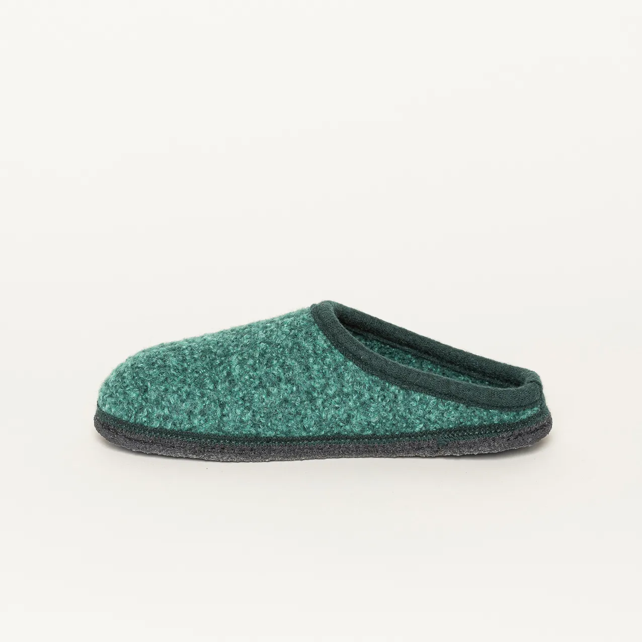 Wool Venture grün Hausschuhe