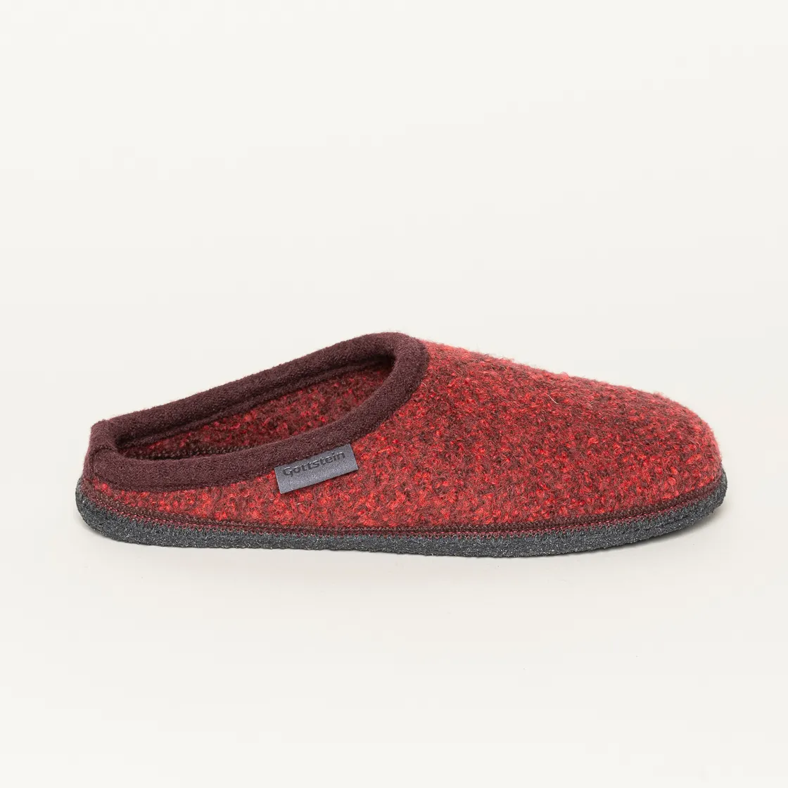 Wool Venture rot Hausschuhe