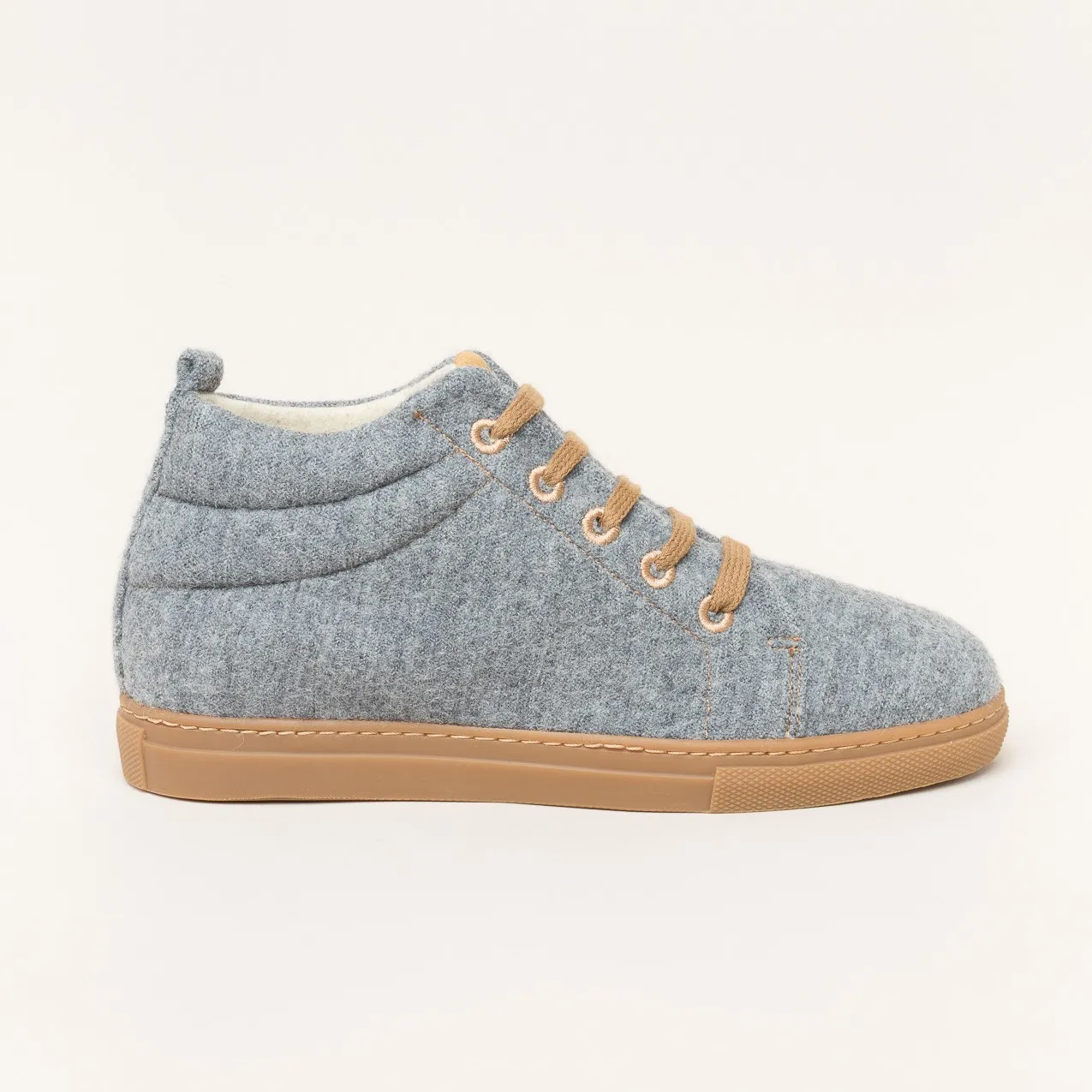 103 Wool Walker HIGH | grey | Größe 36
