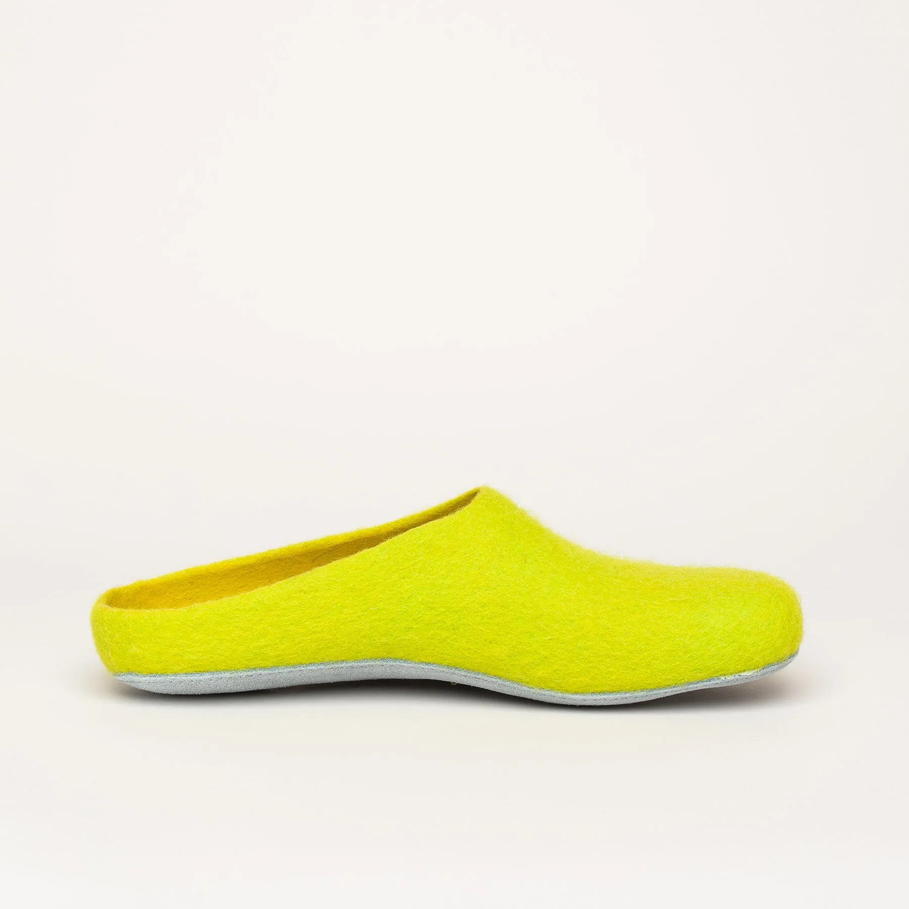 Pantoffel Filz 701 gelb