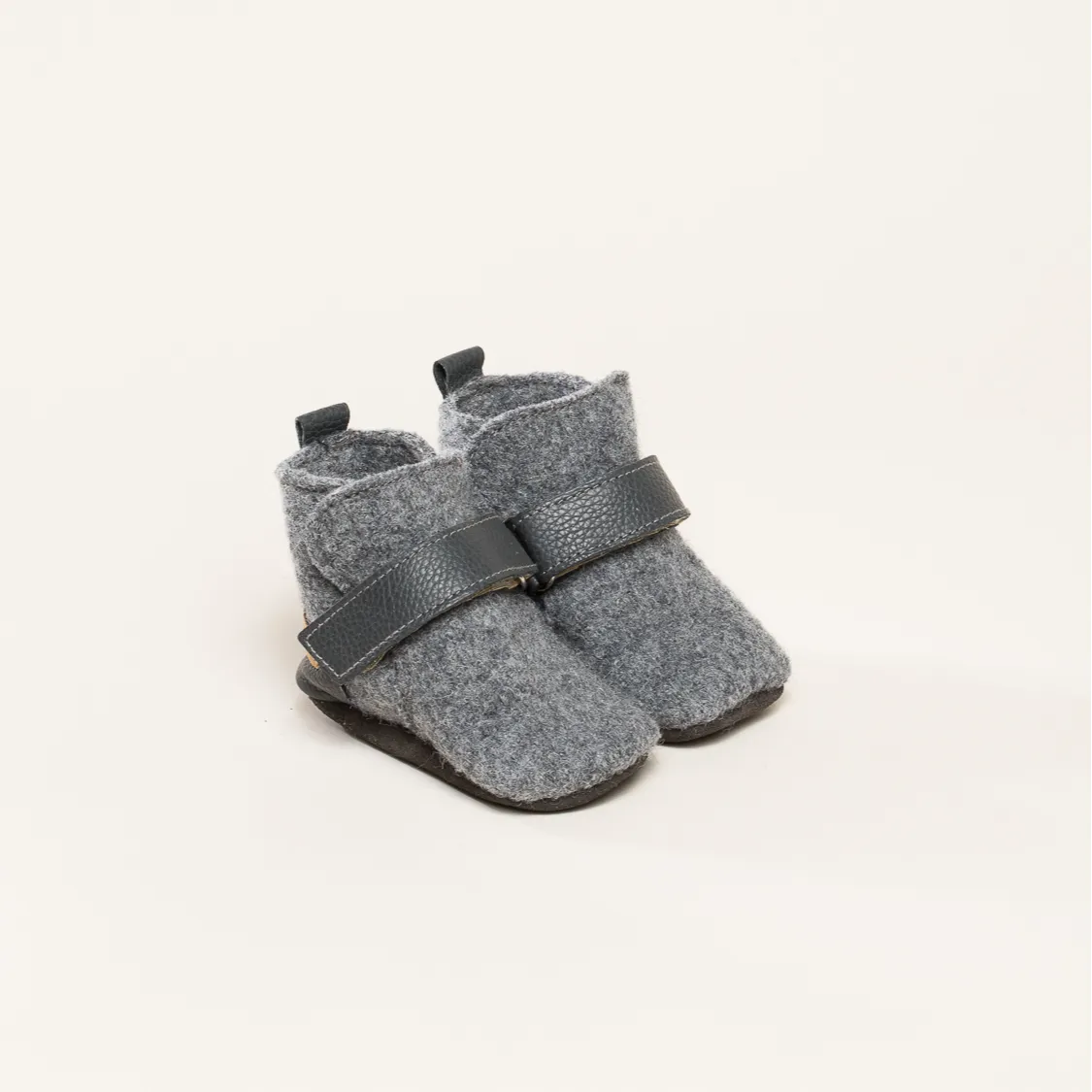 Krabbelschuhe Bootee | grey | Größe 1819