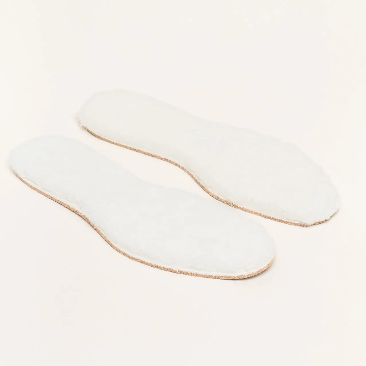 Kitz-Pichler Lammfellsohle Kork Filz Accessoire | Farbe kork/weiss | Pantoffel in Größe 41