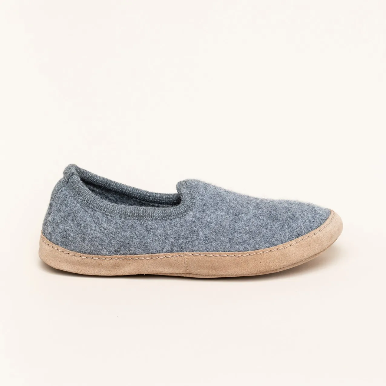 Gottstein Cheyenne Hausschuh für Damen & Herren | Filz-Hausschuh Made in Tirol | Farbe grey Größe 39