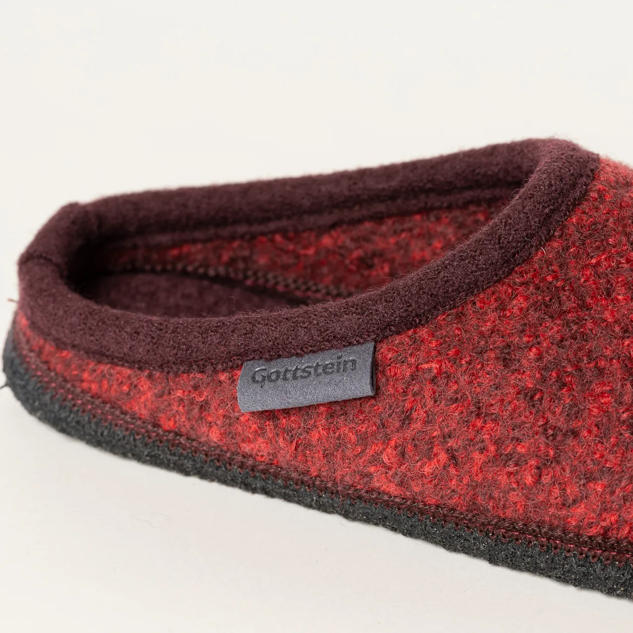 Wool Venture rot Hausschuhe