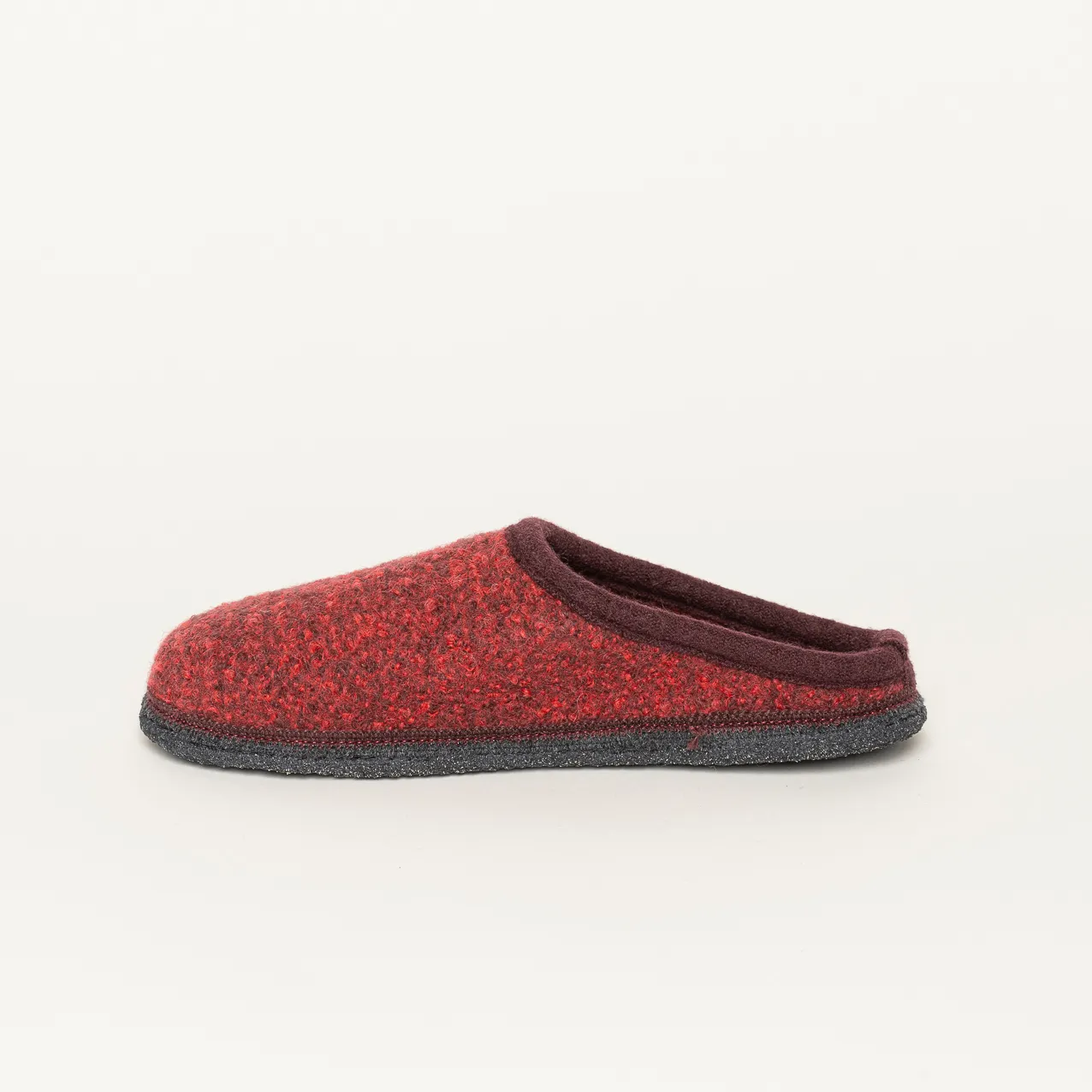 Wool Venture rot Hausschuhe