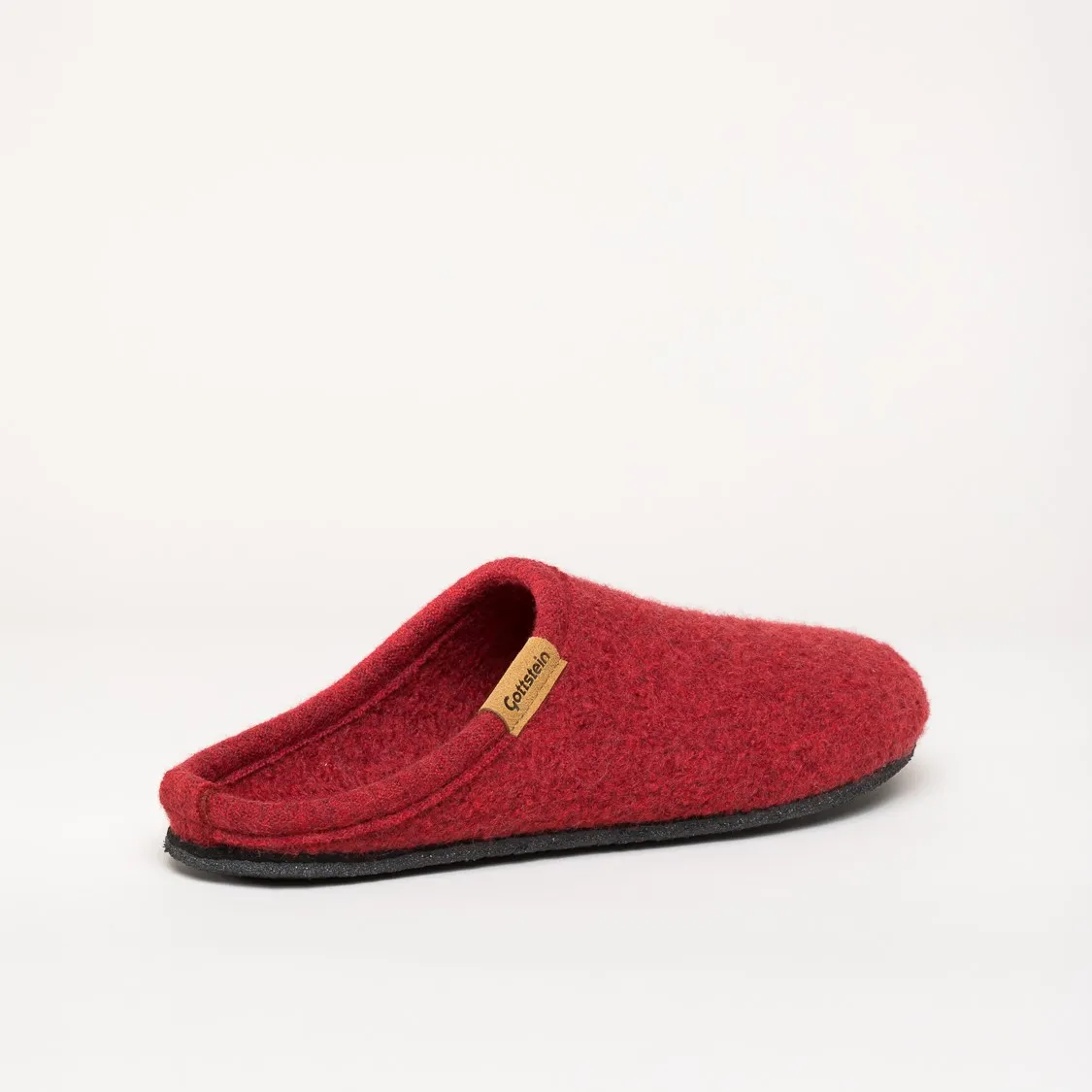 Alpine Light Filz-Hausschuh rot