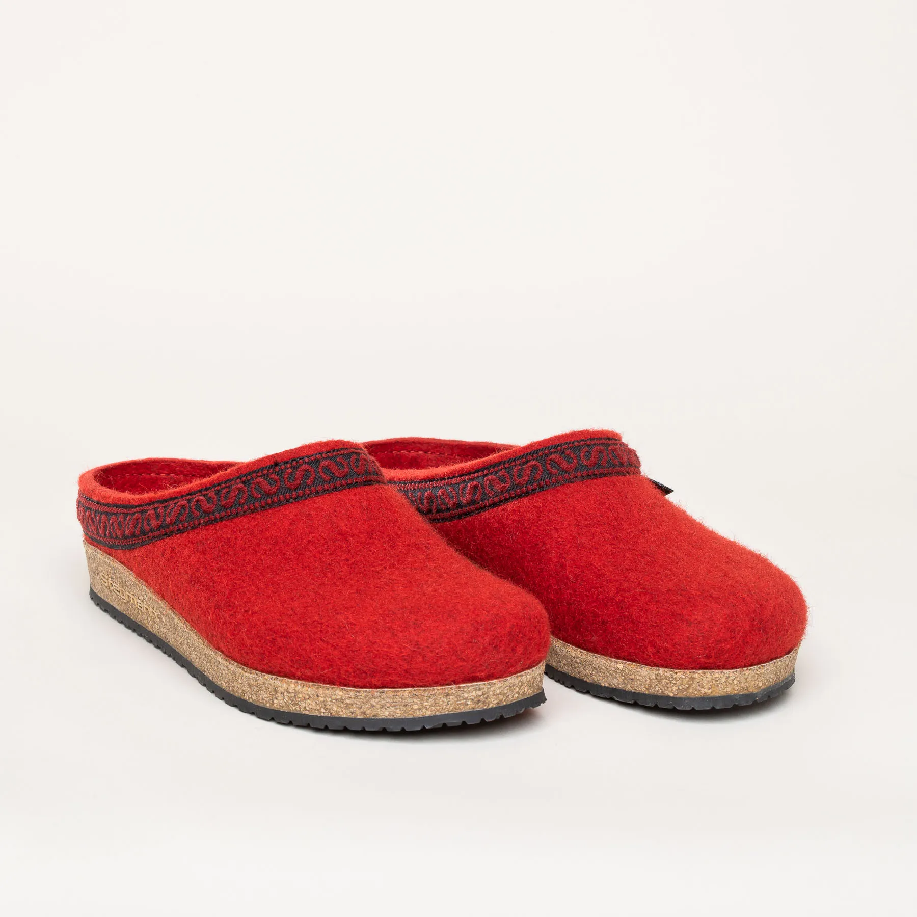 Filzclog Hausschuh 108 Stegmann darkcherry