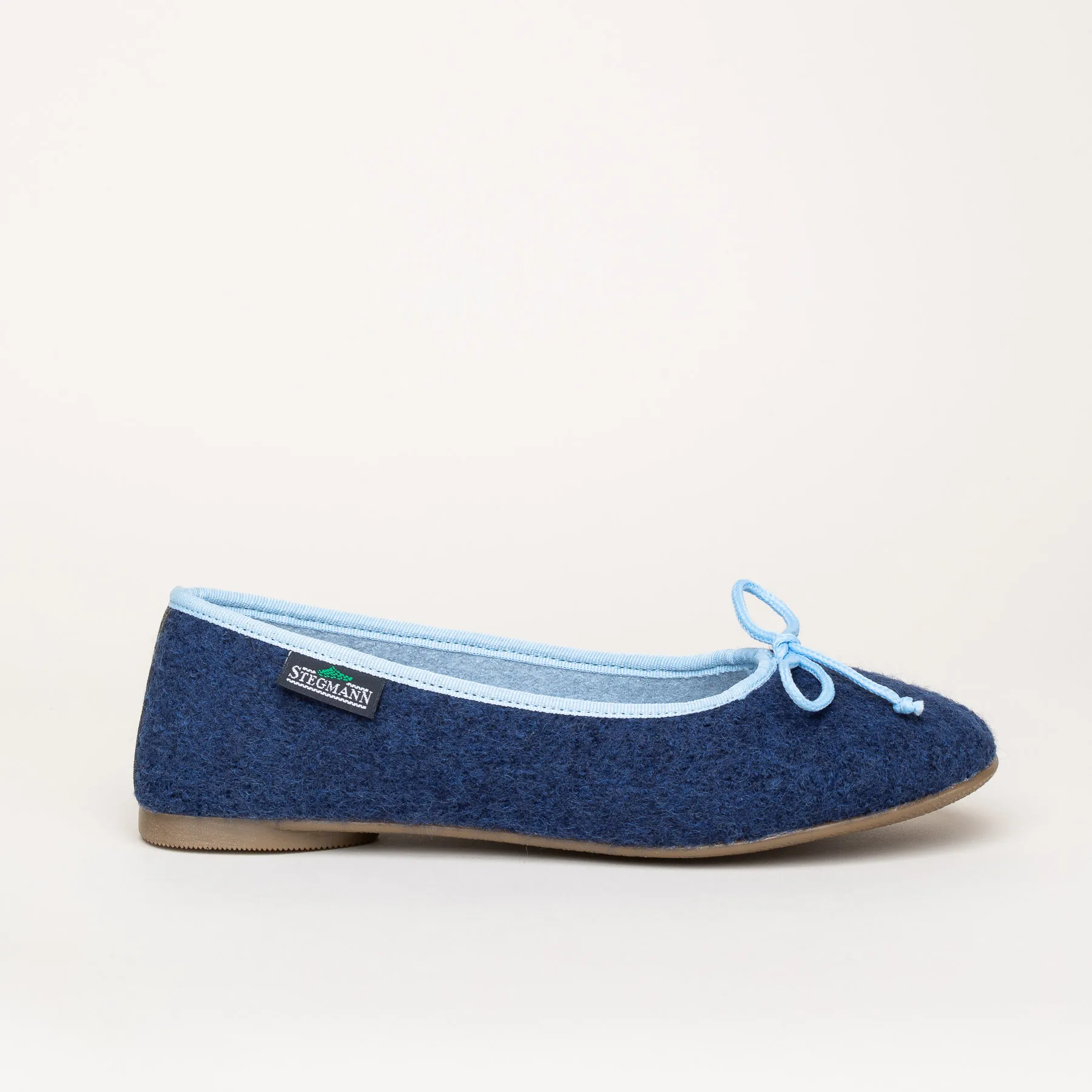 403 Stegmann Ballerina | Ink Blue/Hellblau | Größe 37