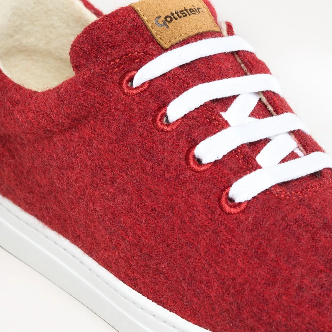 Wollsneaker Wool Walker rot