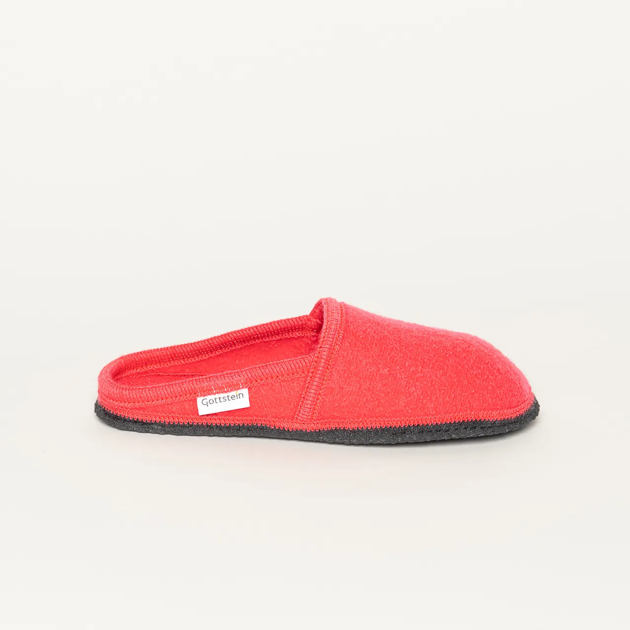 Gottstein Villach Filzhausschuh | Damen & Herren Hausschuh | Pantoffel Farbe rot Größe 41